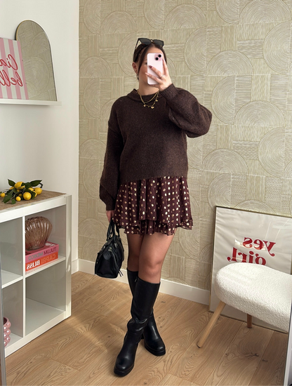 Pull à surpiqûres - CHOCO