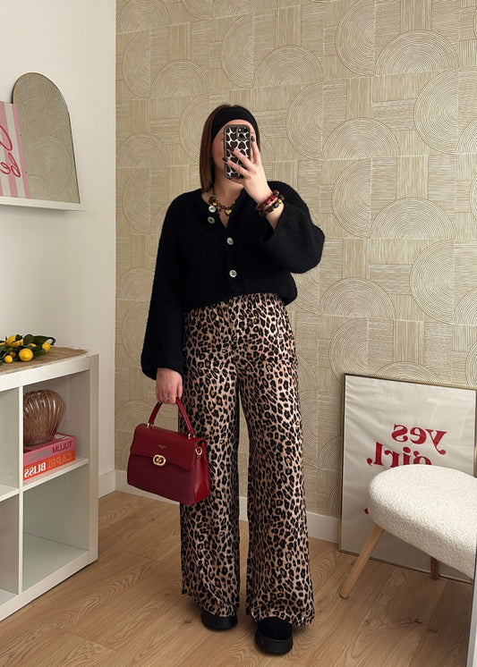 Pantalon léopard - SAMPLE