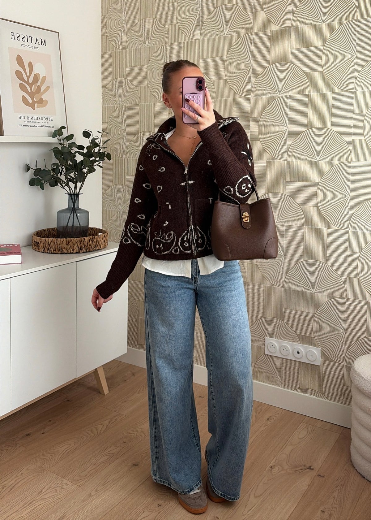 Gilet bandana choco - MAËLYS
