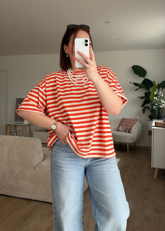 Marinière orange - LOVELY