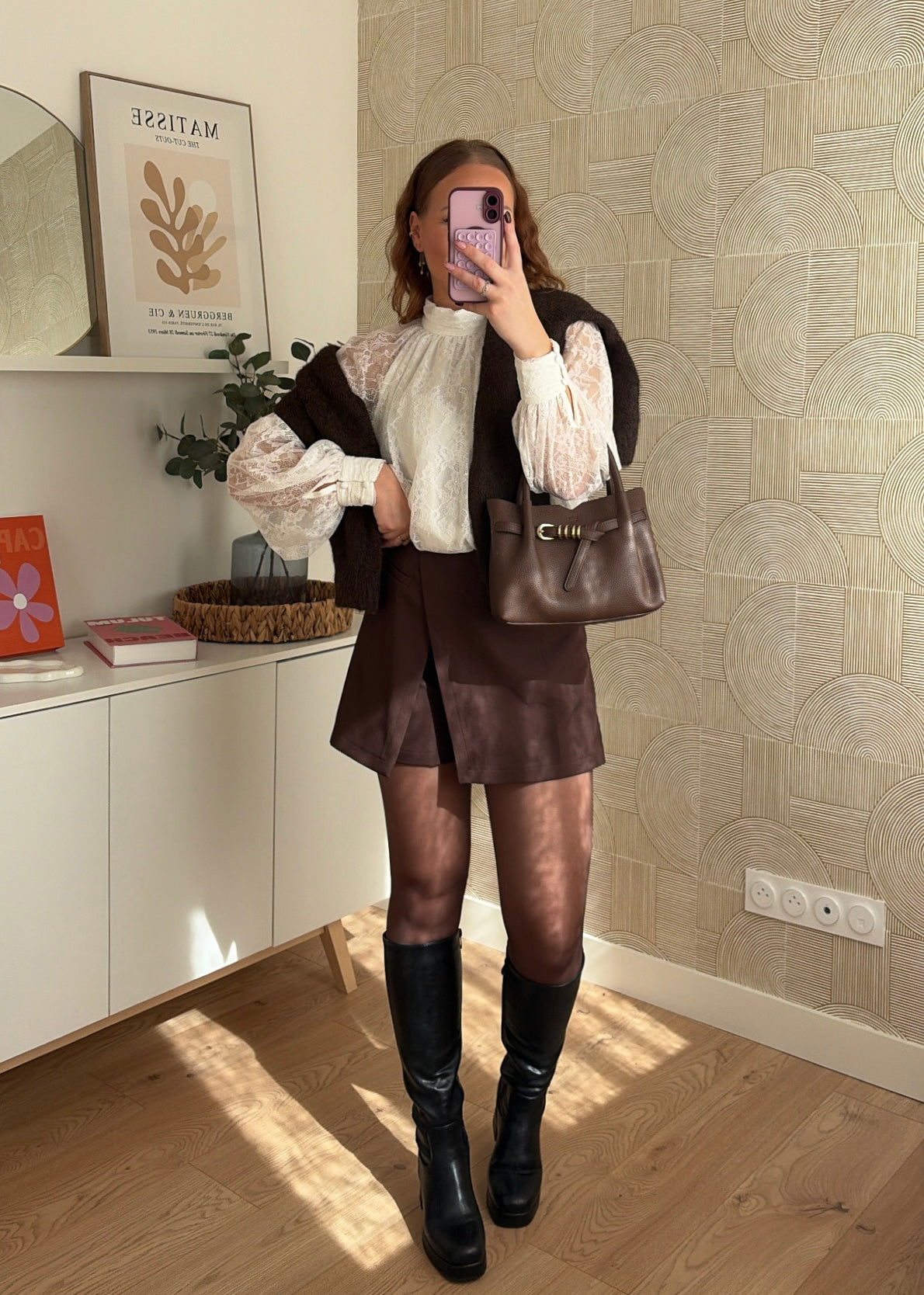 Blouse blanche dentelle - MARINA
