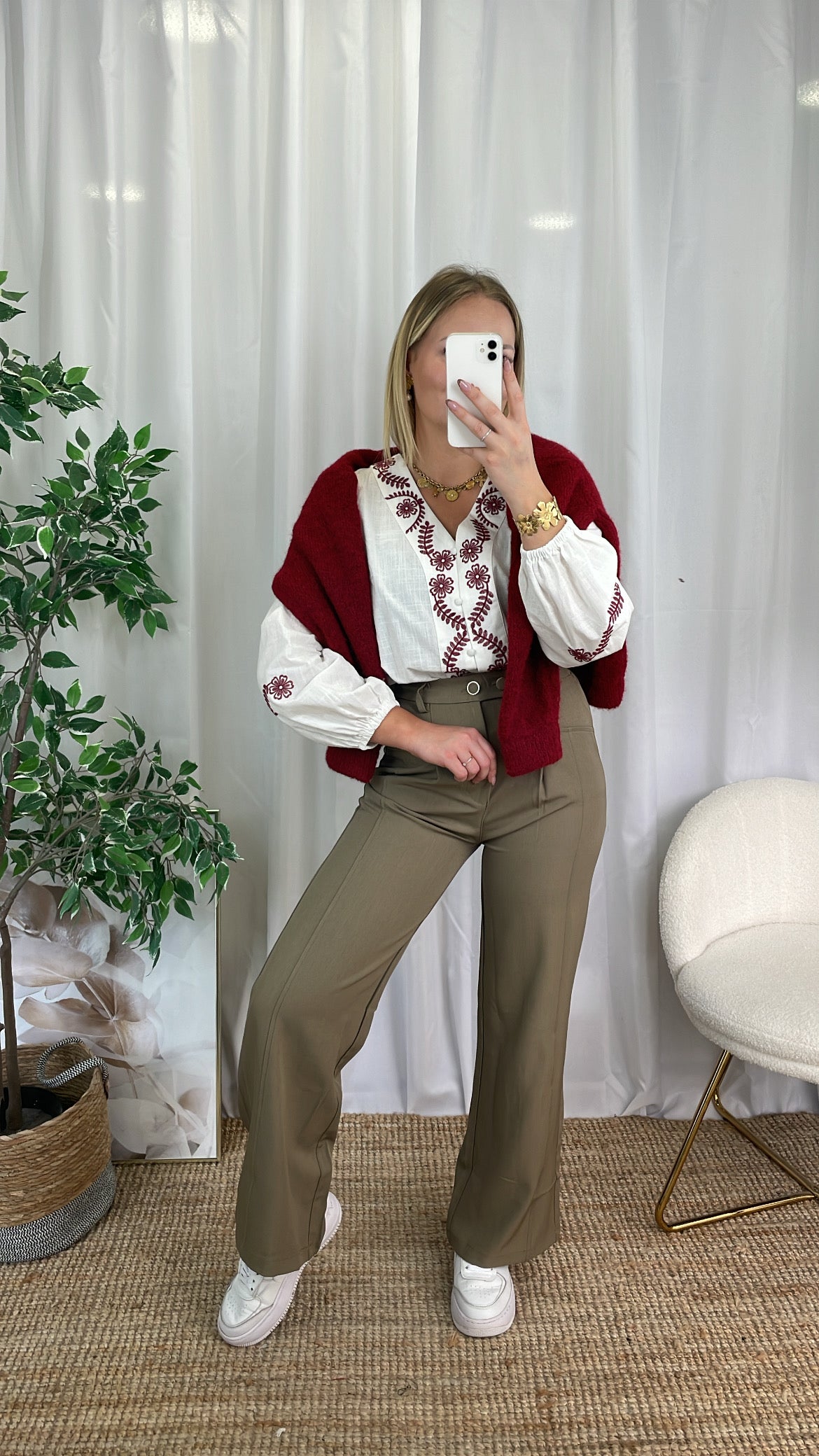 Pantalon tailleur GILDAS