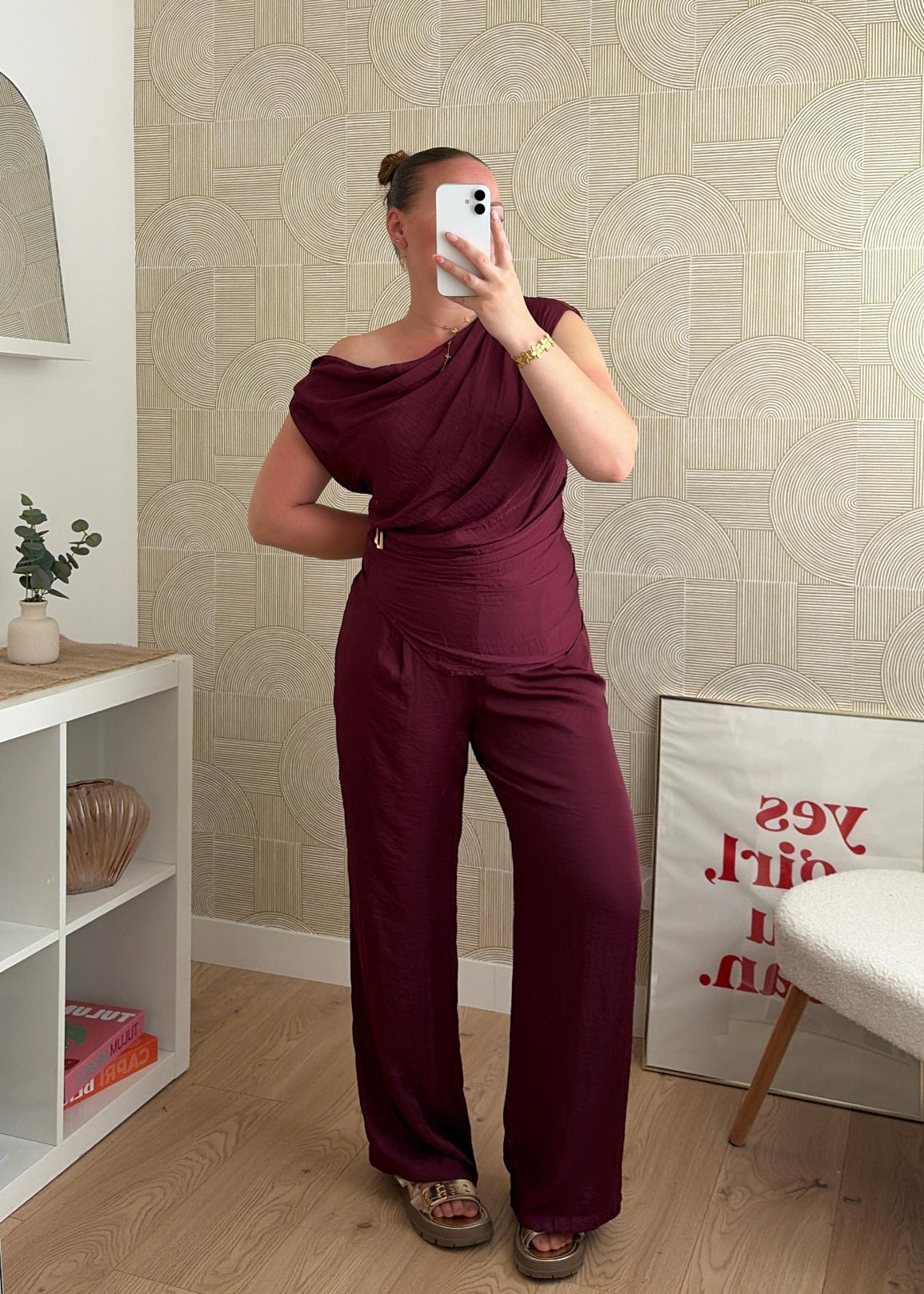 Ensemble bordeaux - CHIARA
