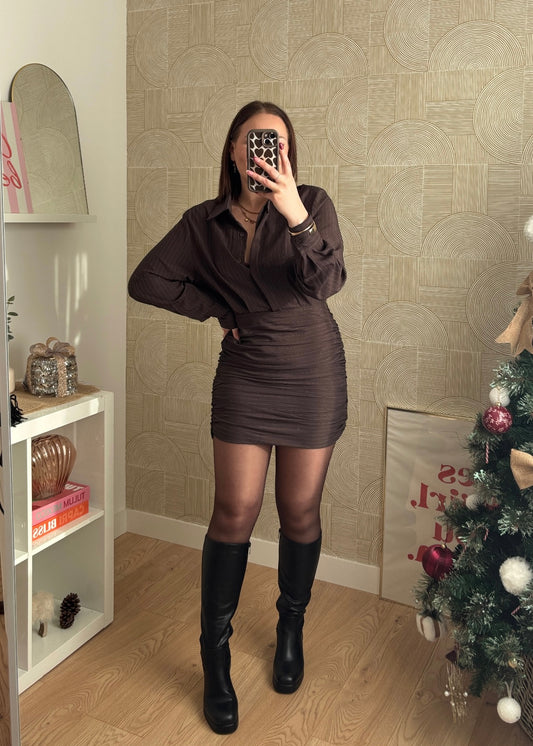 Robe drapée - RAYANA