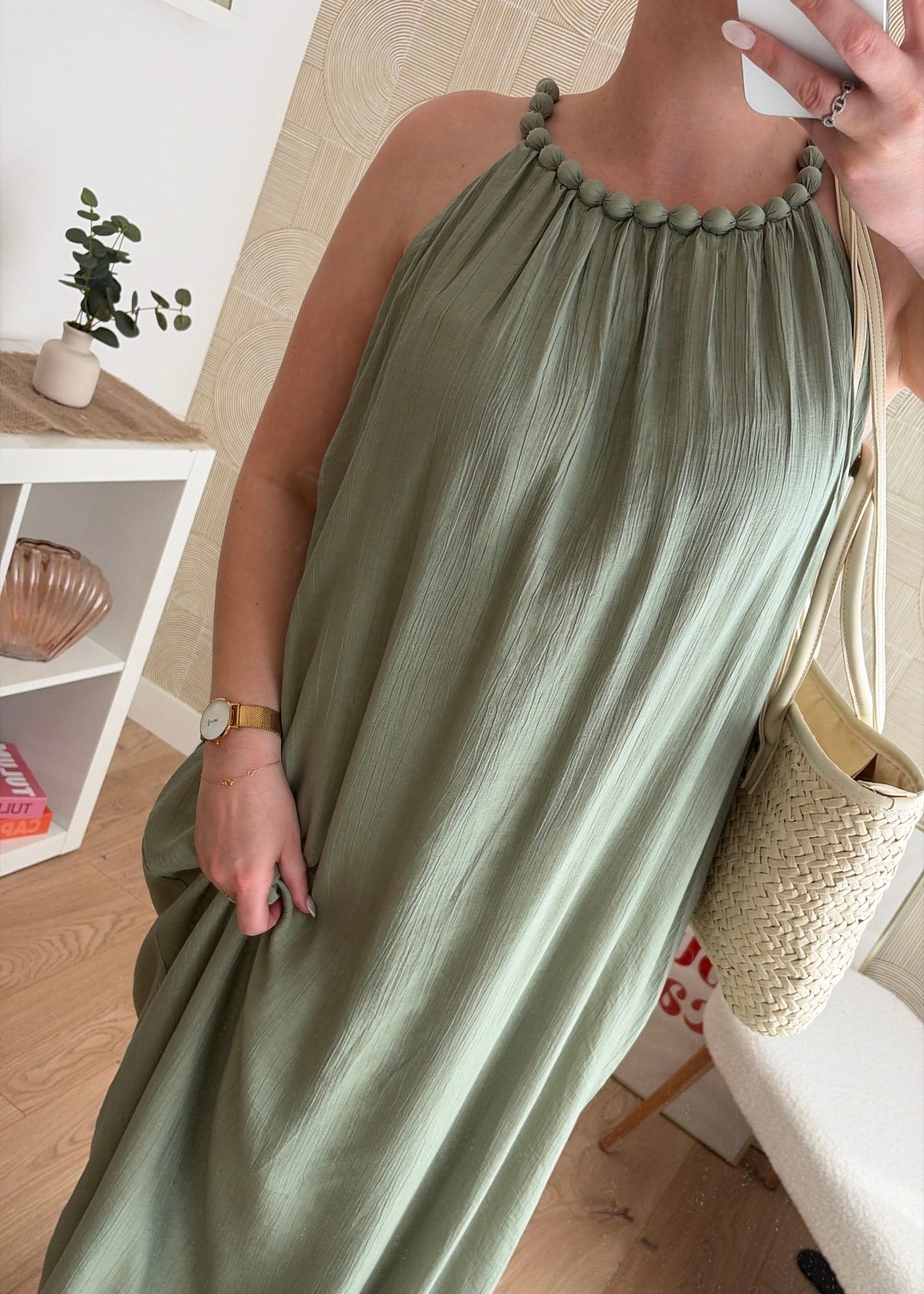 Robe vert d'eau - AMPLE