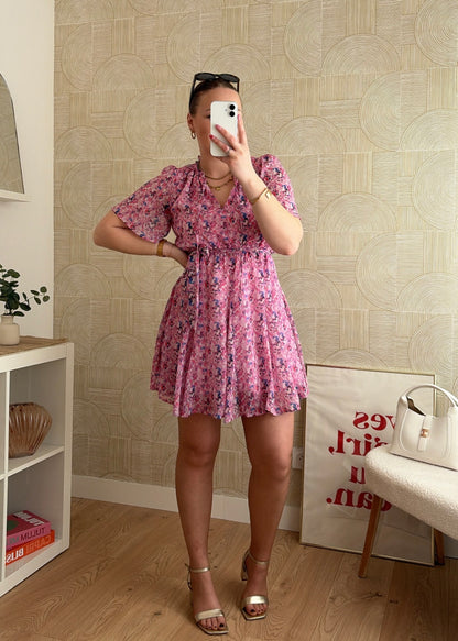 Robe courte à motifs - LADY