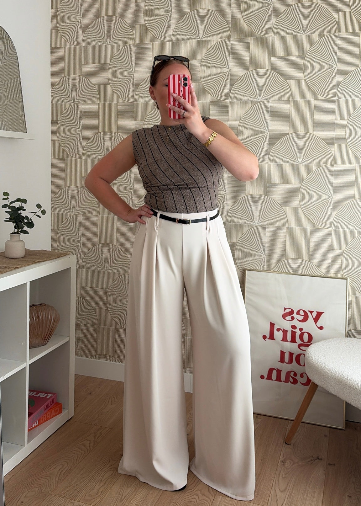 Pantalon écru - PALAZZO