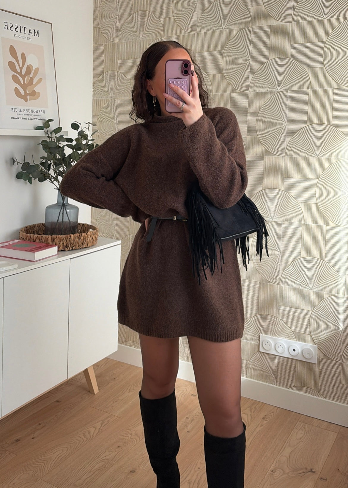 Robe pull choco - ISMA