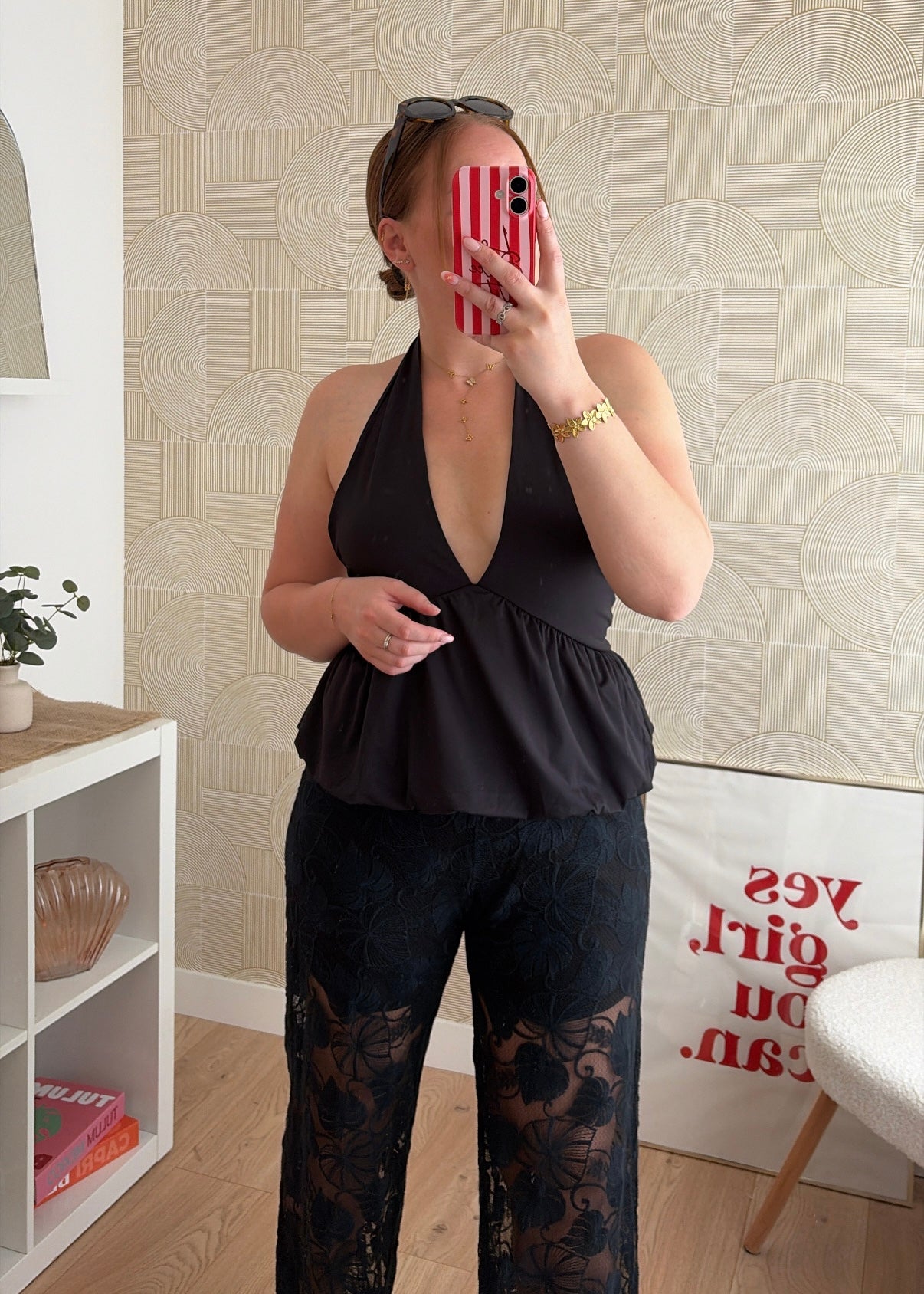 Pantalon dentelle noir - SUMMER