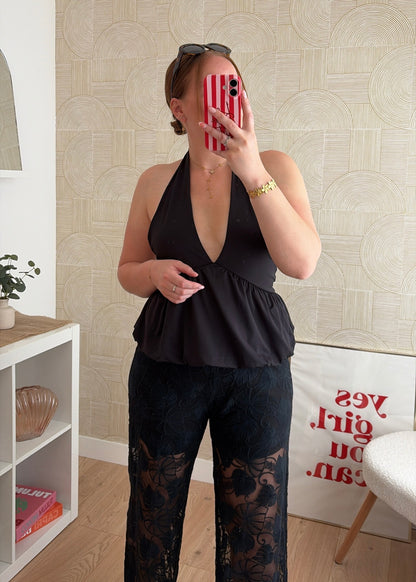 Pantalon dentelle noir - SUMMER