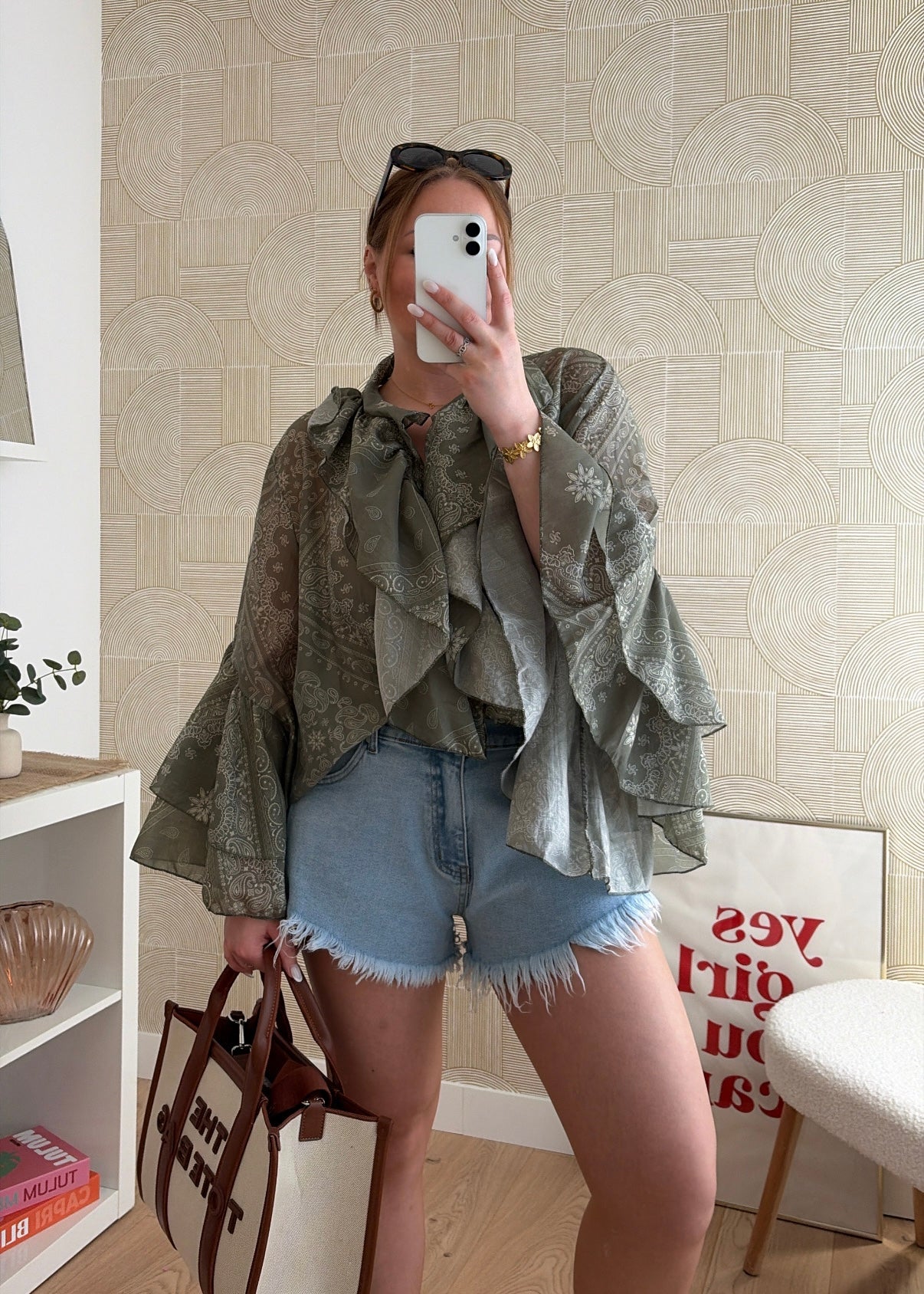 Blouse kaki - BANDANA
