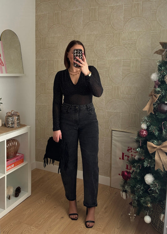 Body argent - PAILLETTES