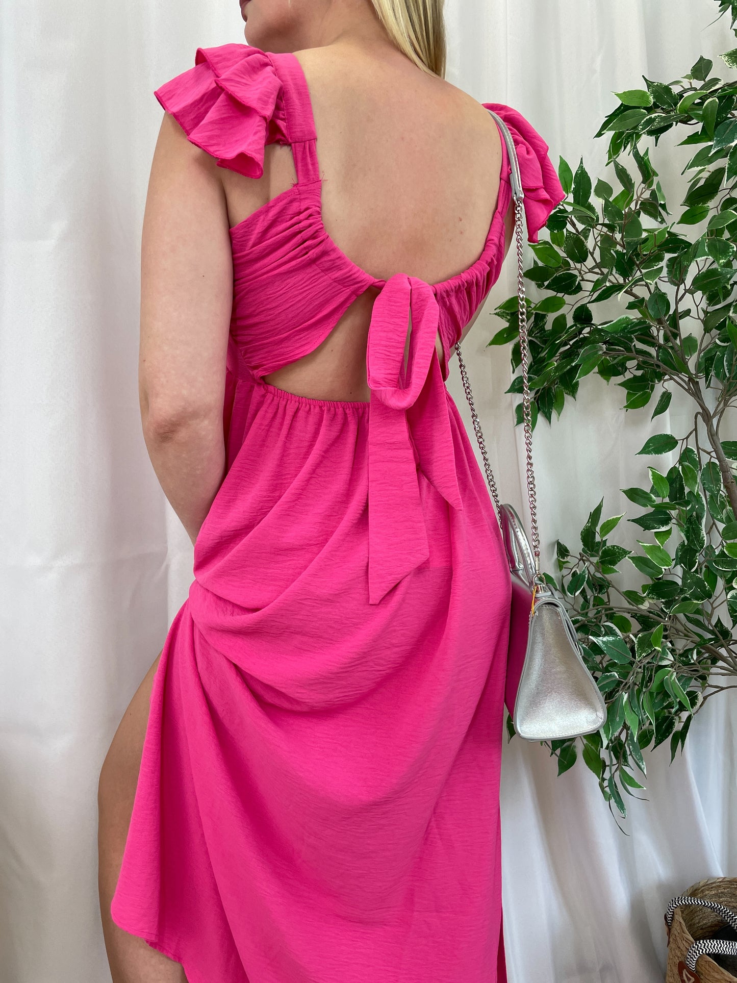 Robe longue rose - PITHA