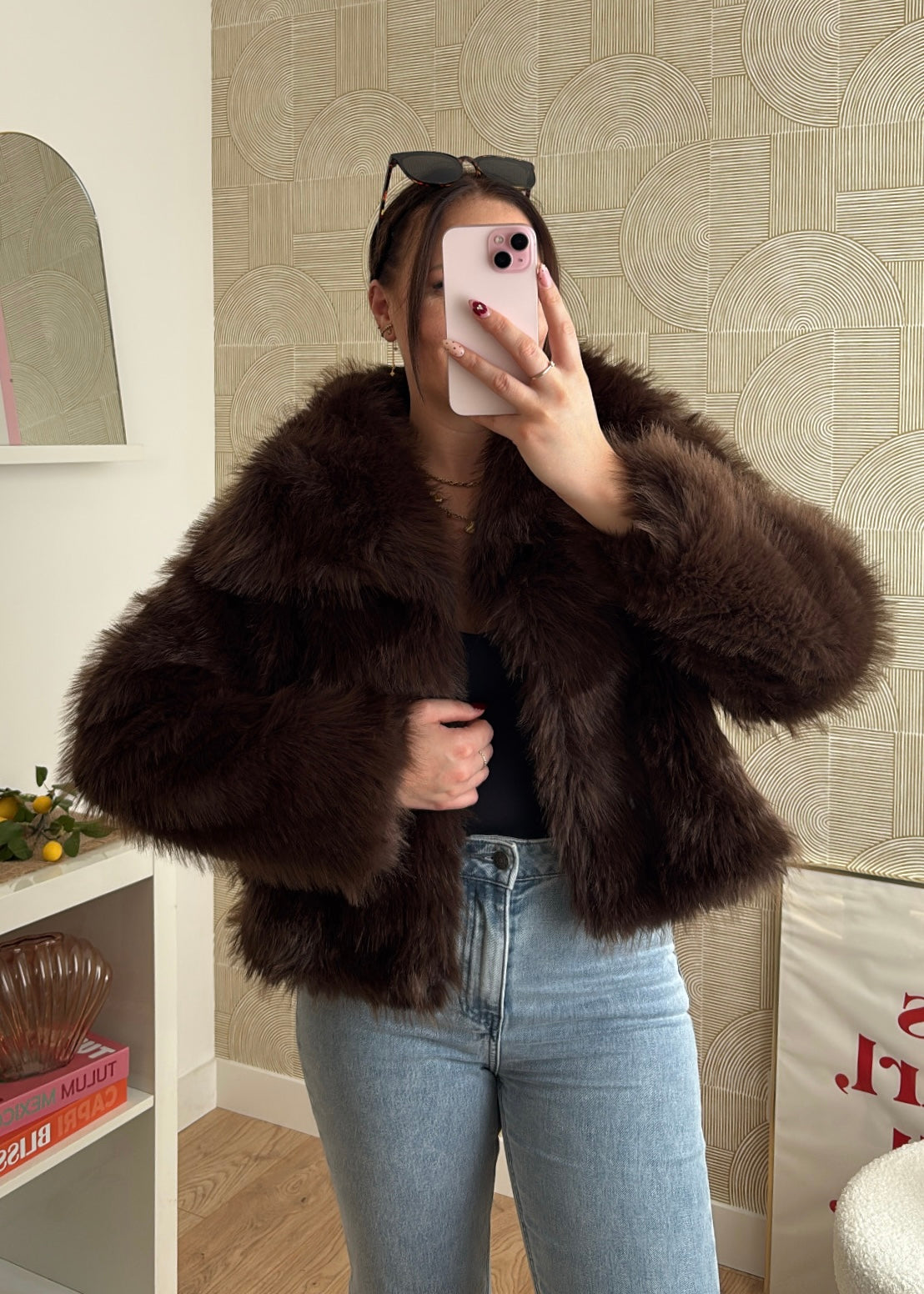 Veste fausse fourrure - ISMA