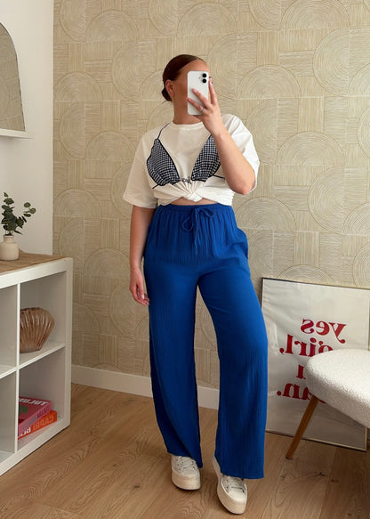 Pantalon royal - GAZE DE COTON