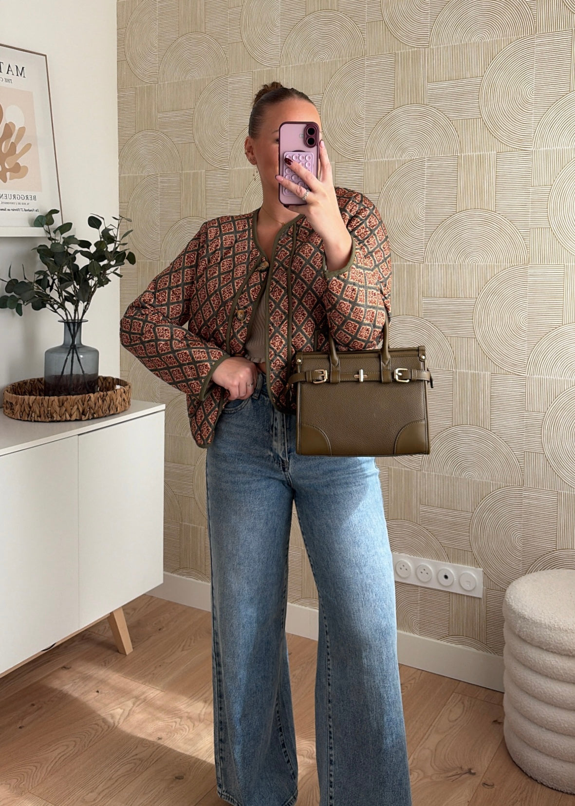 Veste matelassée kaki - LOZIA