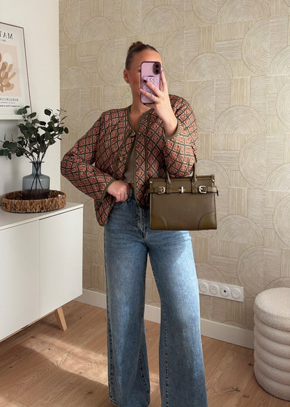 Veste matelassée kaki - LOZIA