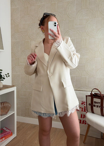Blazer dentelle - BADDIES