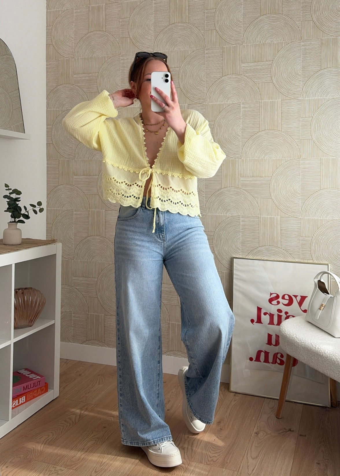 Blouse jaune - ESMERALDA