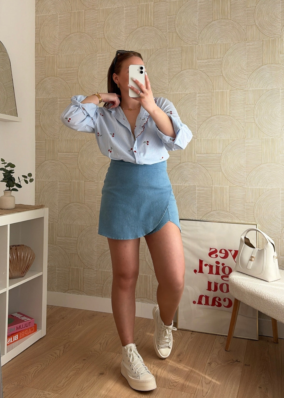 Chemise brodée - CHERRY