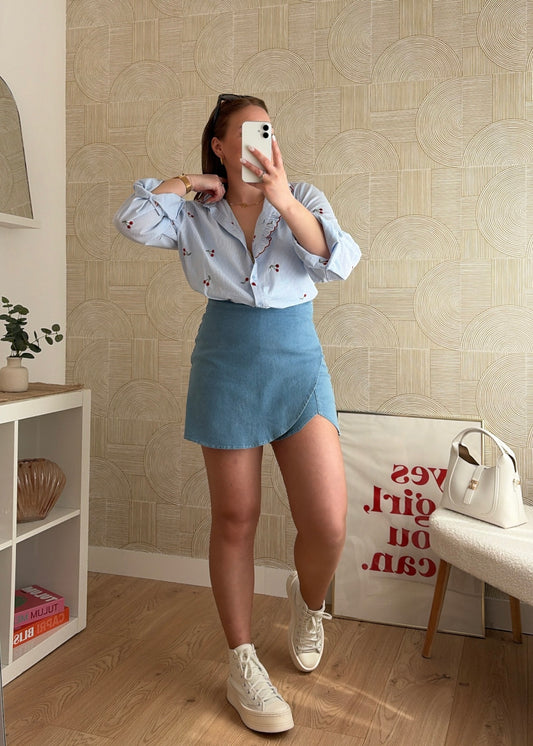 Chemise brodée - CHERRY
