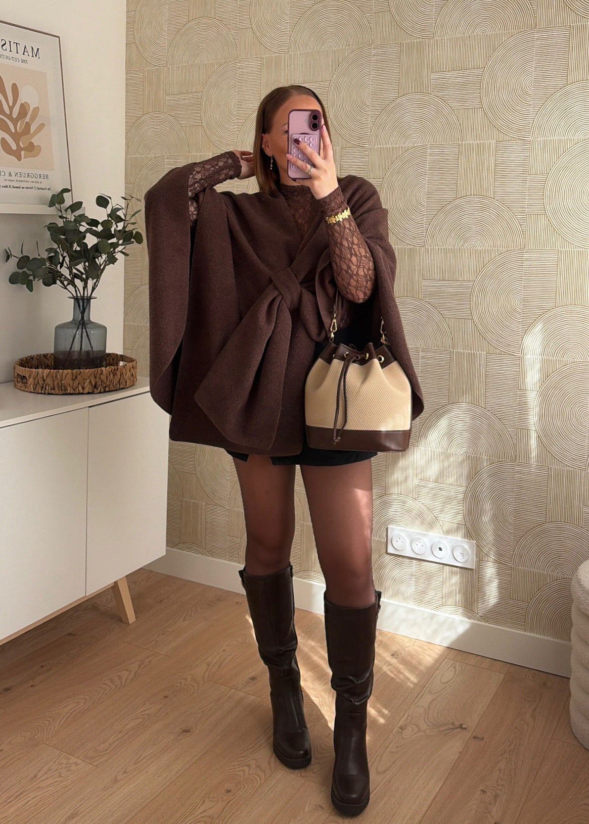 Poncho choco - NATE