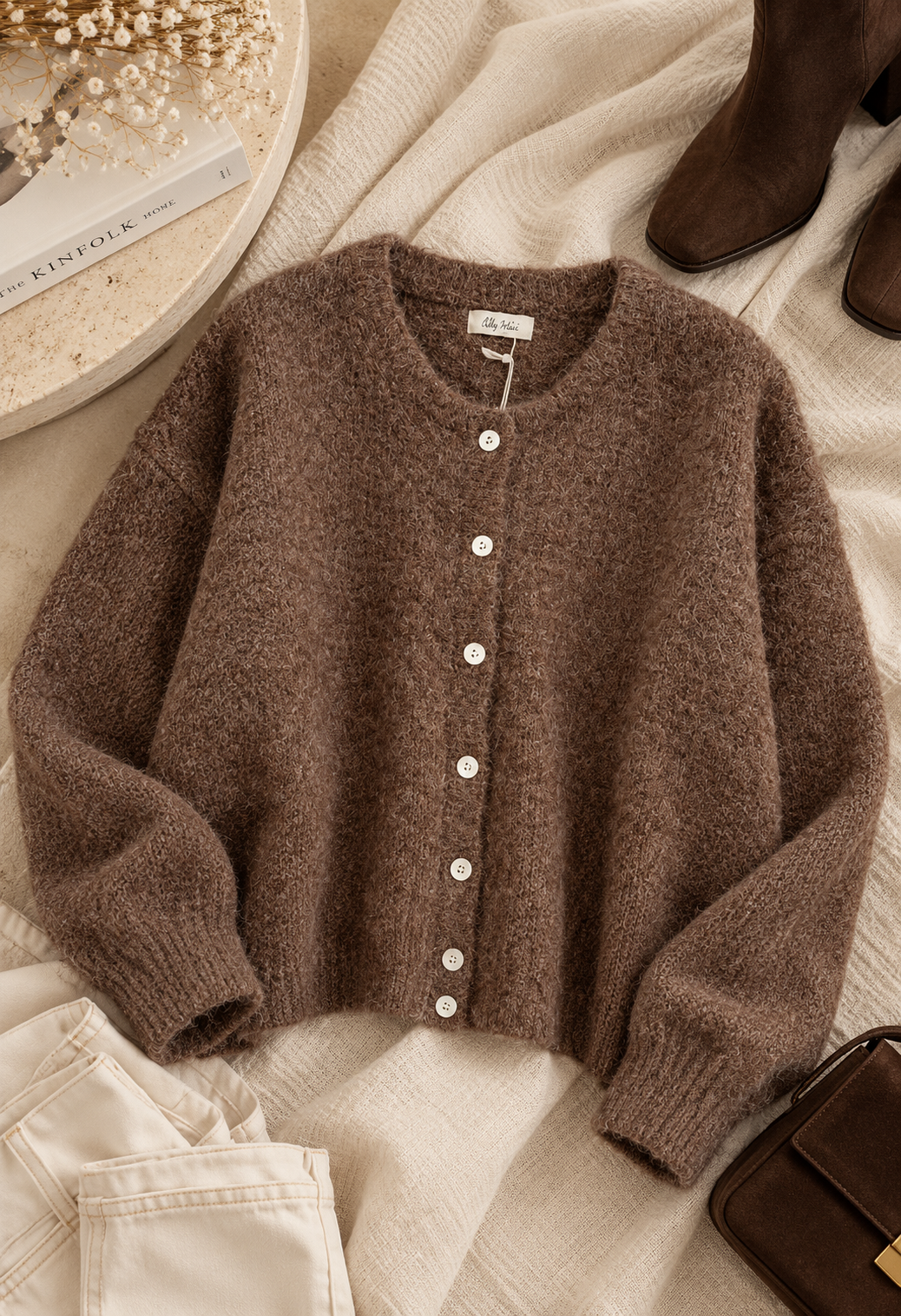 Gilet noisette - IRÈNE