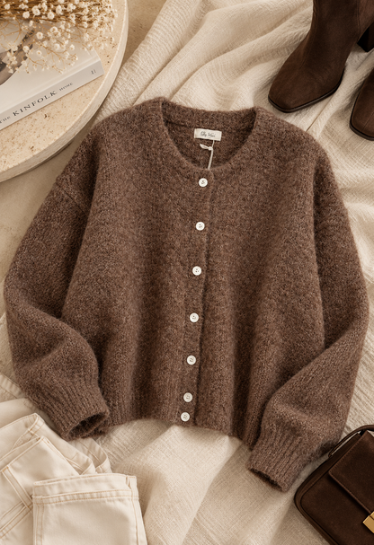 Gilet noisette - IRÈNE