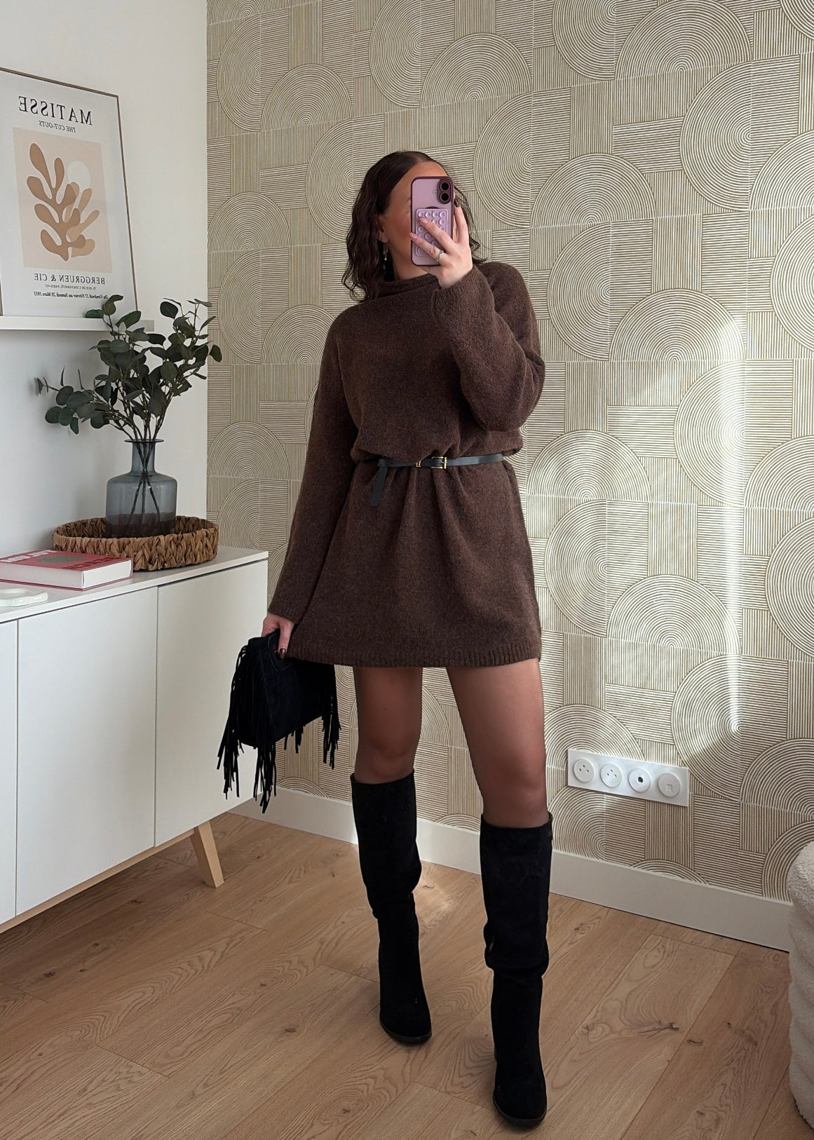 Robe pull choco - ISMA