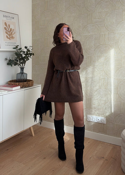 Robe pull choco - ISMA