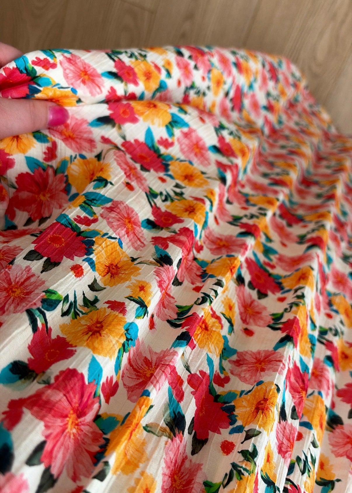 Robe longue fleurie - ROSALIE