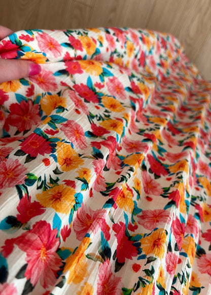 Robe longue fleurie - ROSALIE