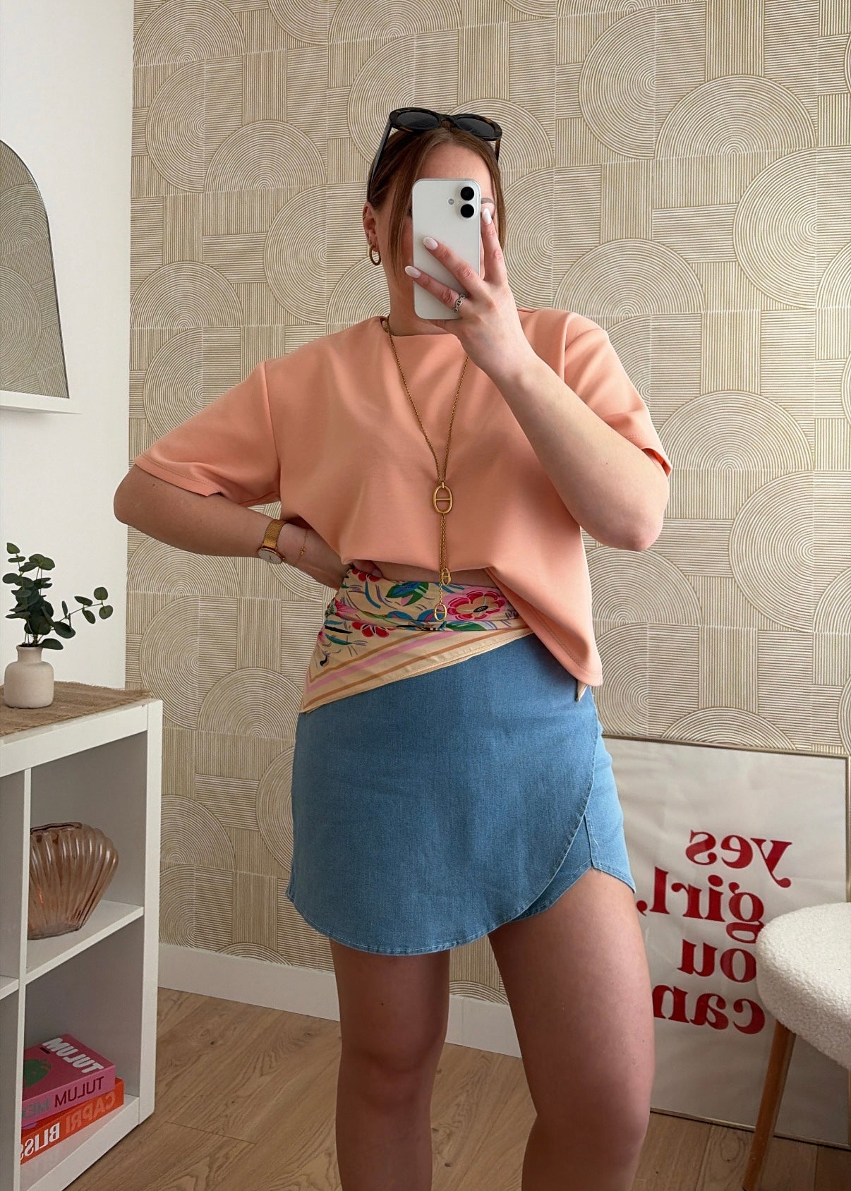 Tee-shirt saumon - AIMY