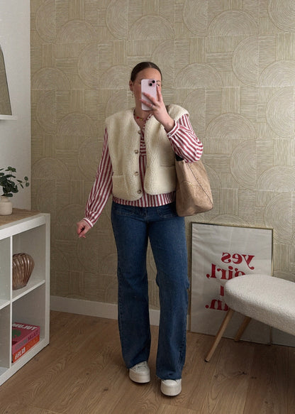 Blouse à volants - NIMAO