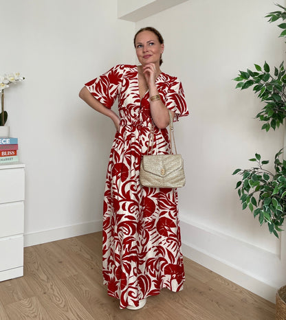 Robe longue rouille DALIROSA