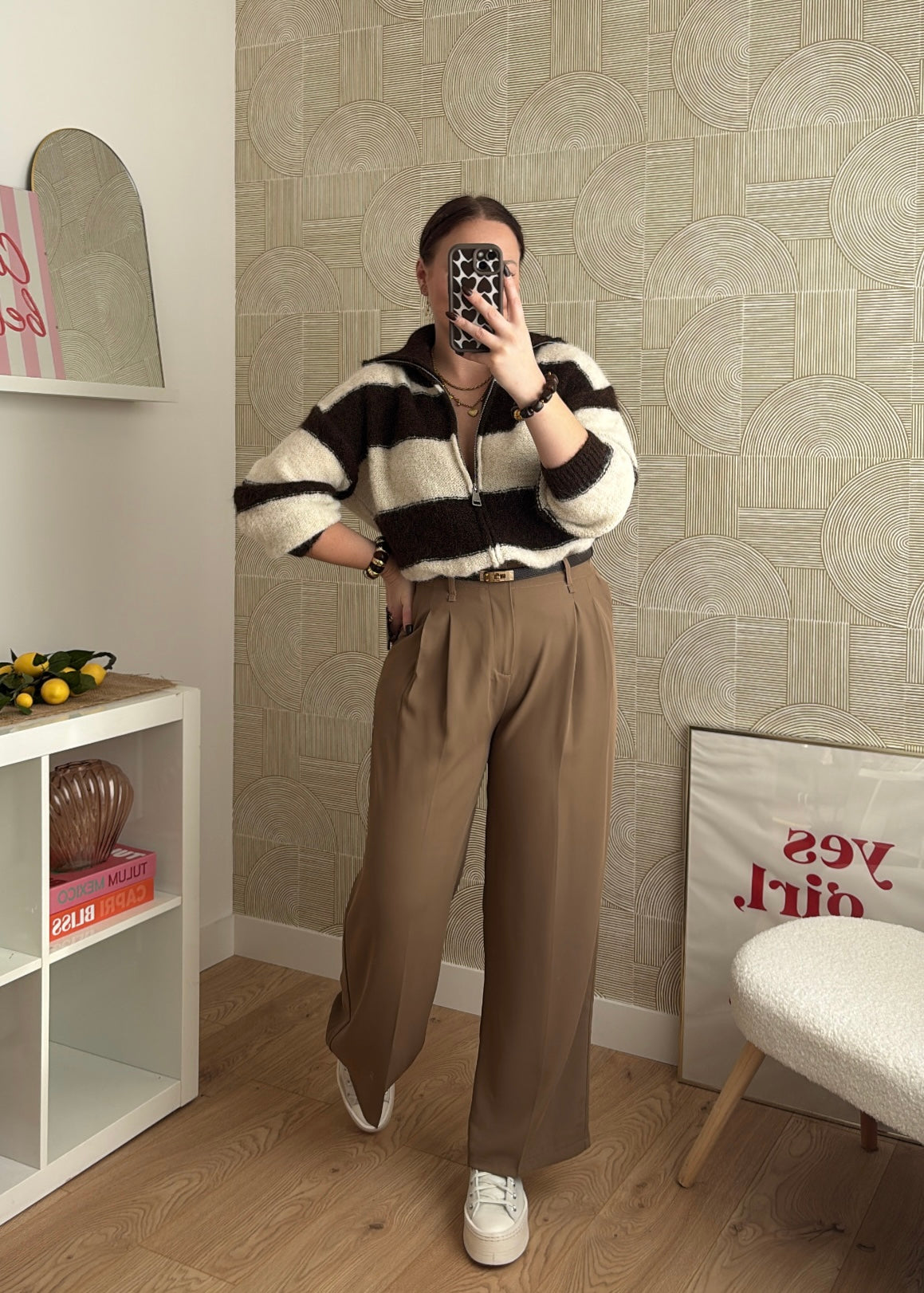 Pantalon taupe - SANDRO