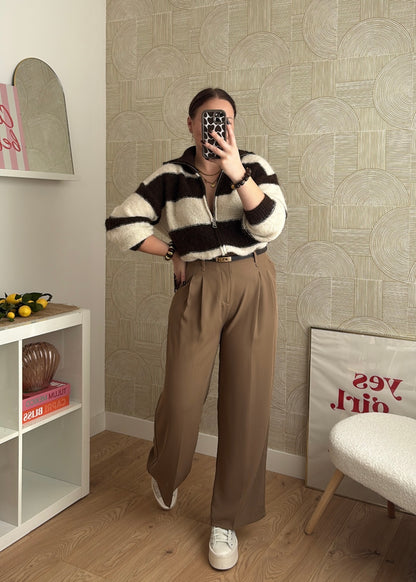 Pantalon taupe - SANDRO