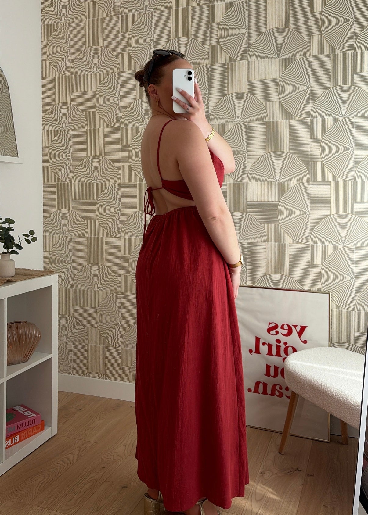 Robe longue rouille - JEWELL