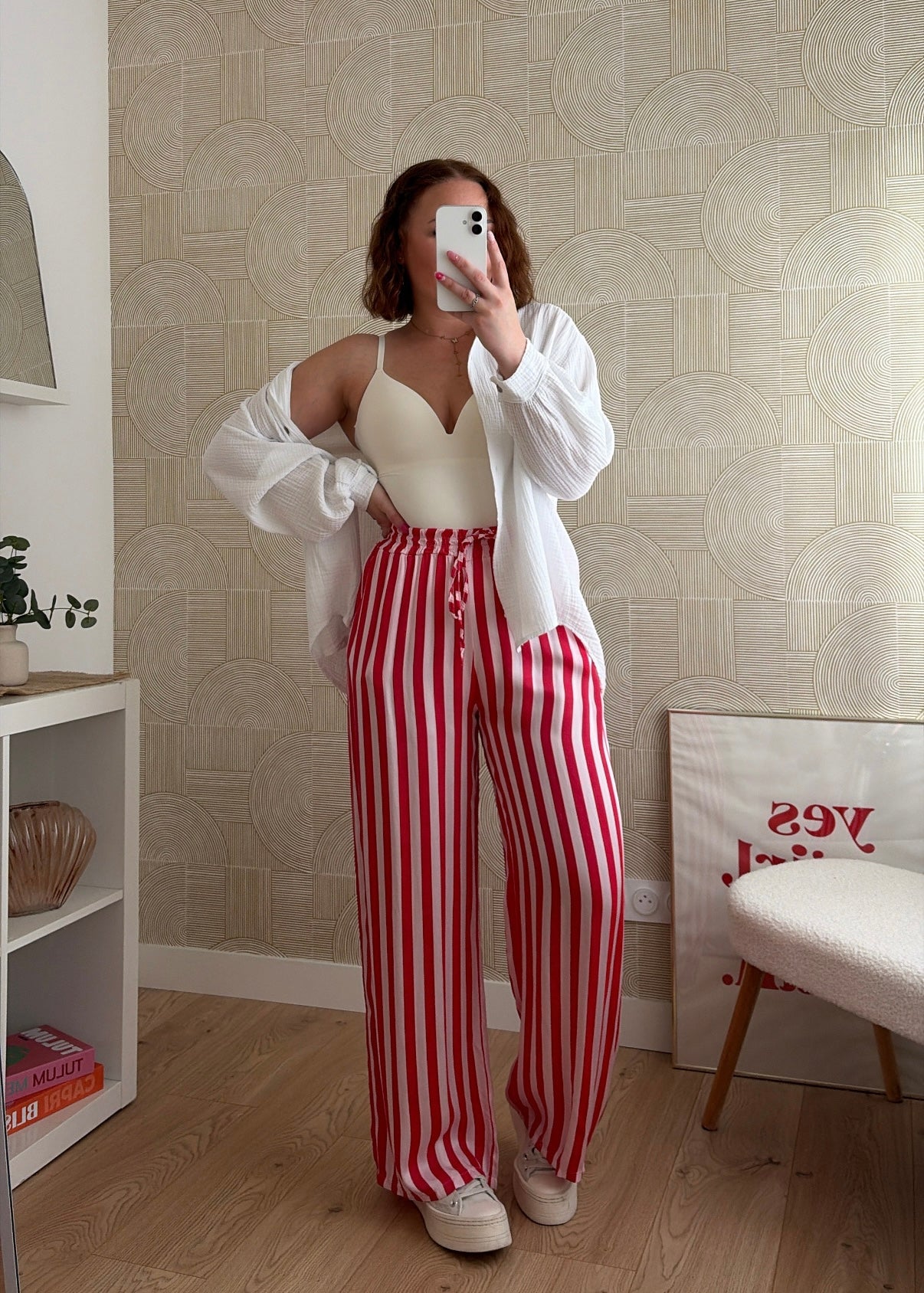 Pantalon à rayures R&R - HOLLY