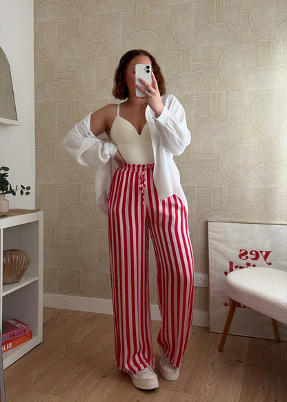 Pantalon à rayures R&R - HOLLY