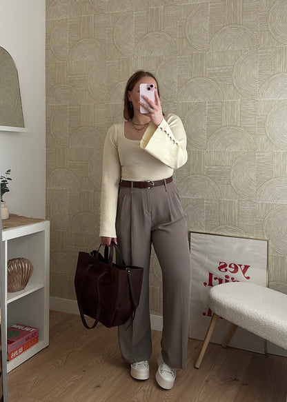 Maille à manches évasées - LUCCIANA