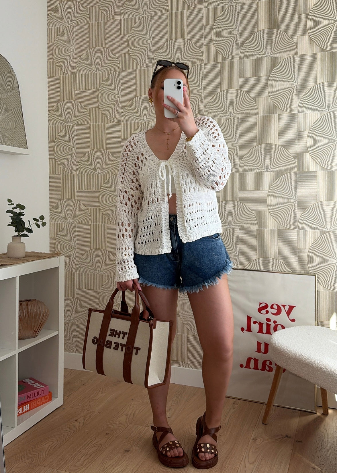 Gilet blanc - CROCHET