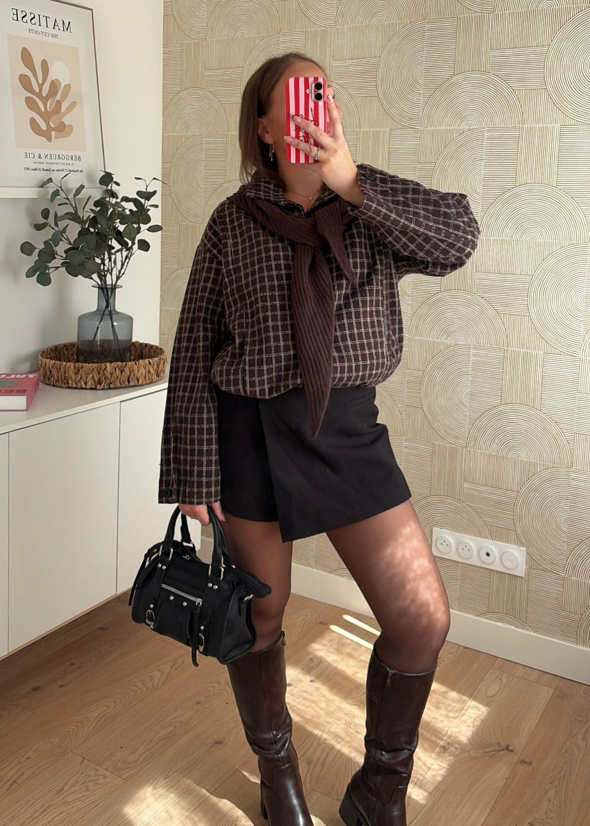 Veste à carreaux - NOVIA