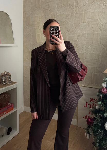 Blazer chocolat - MILO