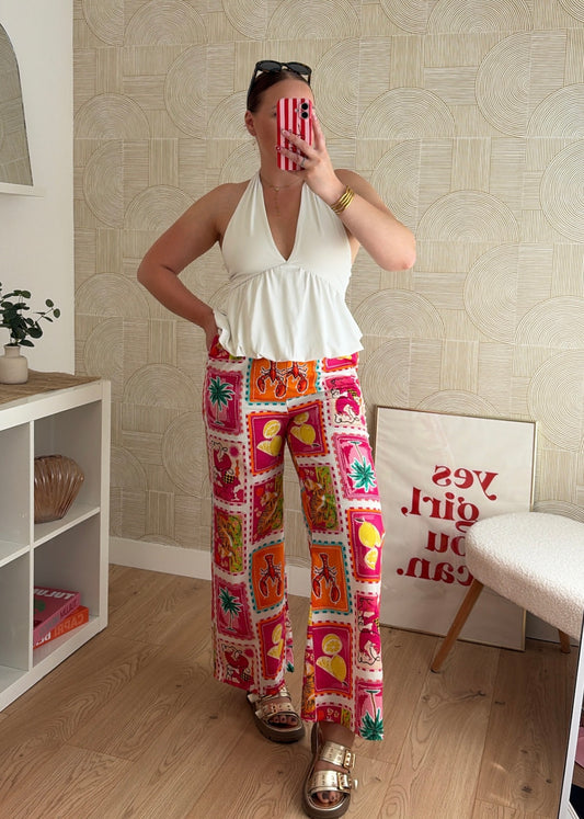 Pantalon fluide - TROPICAL