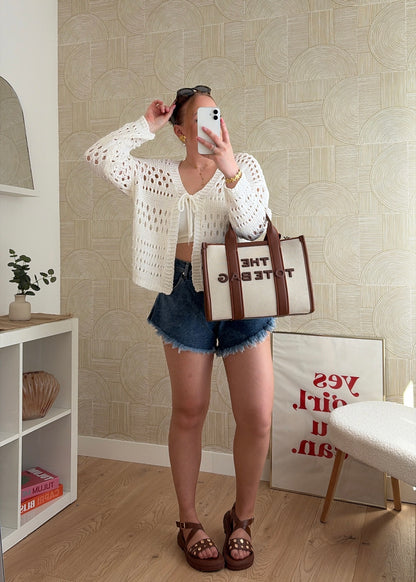 Gilet blanc - CROCHET