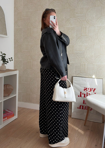 Pantalon noir - POIS