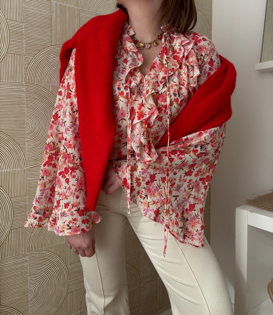 Gilet rouge - MOLLIE