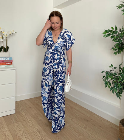 Combinaison bleue FANTINE