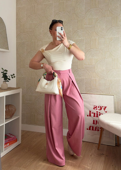 Pantalon rose - AMPLE
